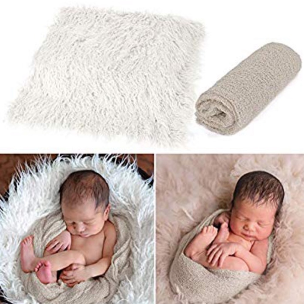 2 piece newborn photography set EUC
